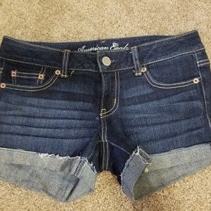 Cute jean shorts!